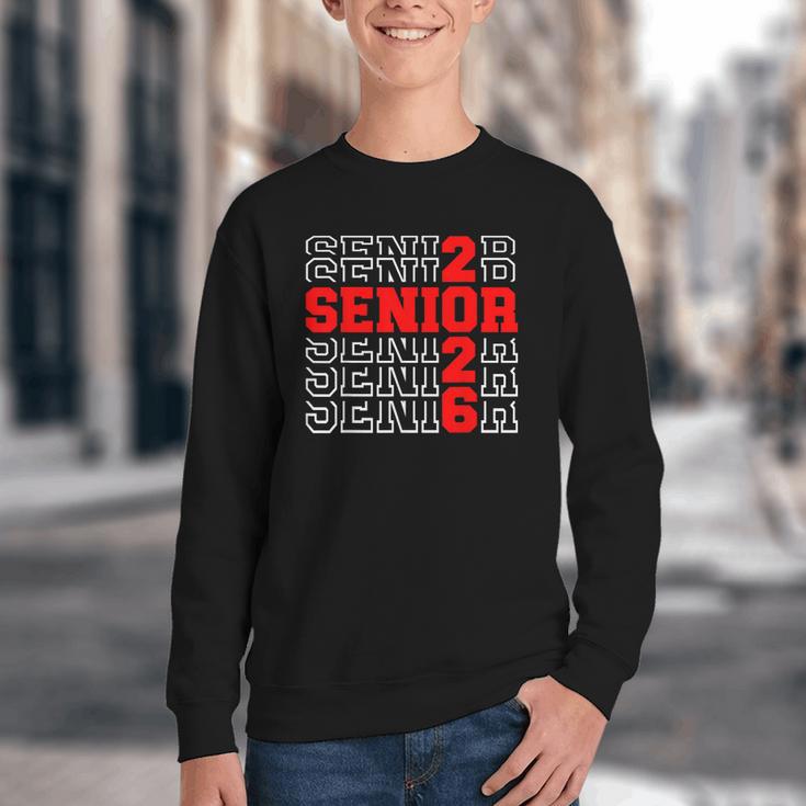 Class Of 2026 Senior Back To School 2026 Graduation 2026 Youth Crewneck Sweatshirt Class Of 2026 Senior Back To School 2026 Graduation 2026 Youth Crewneck Sweatshirt