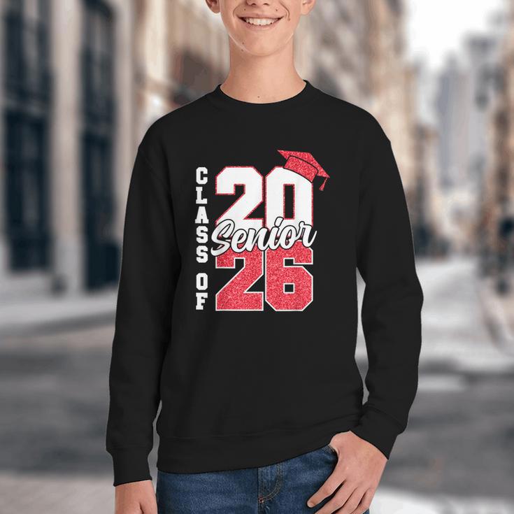 Class Of 2026 Senior 2026 Graduation 2026 Back To School Youth Crewneck Sweatshirt
