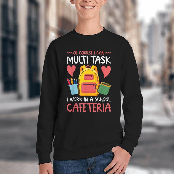 Lunch Lady Appreciation Back To School Cafeteria Worker Youth Crewneck Sweatshirt Lunch Lady Appreciation Back To School Cafeteria Worker Youth Crewneck Sweatshirt