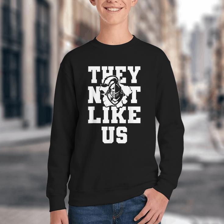 Not Like Knights Back To School Spirit Youth Crewneck Sweatshirt Not Like Knights Back To School Spirit Youth Crewneck Sweatshirt
