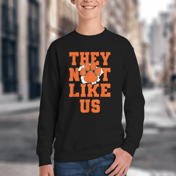 Not Like Tigers Back To School Spirit O Youth Crewneck Sweatshirt Not Like Tigers Back To School Spirit O Youth Crewneck Sweatshirt