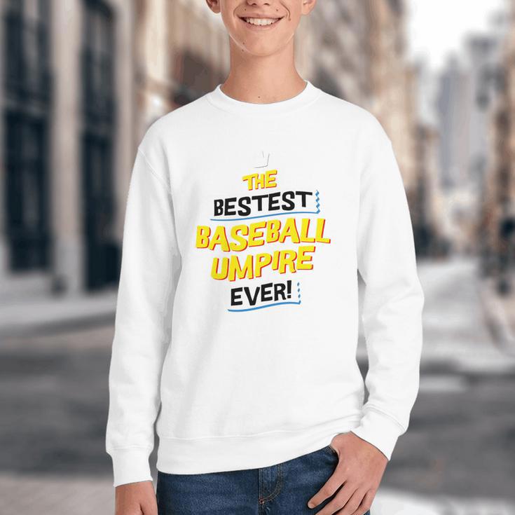 Best Baseball Umpire Job Occupation Premium Tri-Blend Youth Crewneck Sweatshirt Best Baseball Umpire Job Occupation Premium Tri-Blend Youth Crewneck Sweatshirt