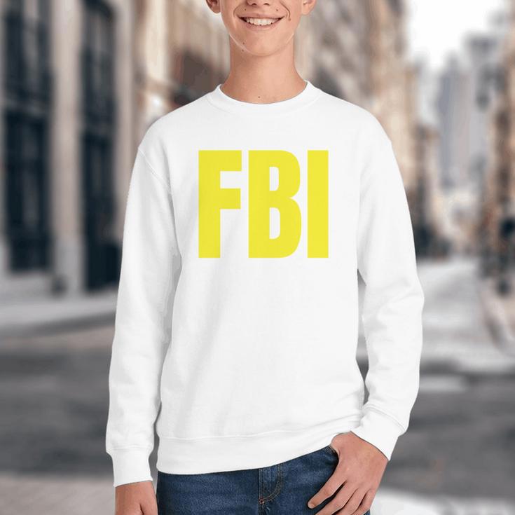 FBI Frequent Bathroom Inspector Back To School Youth Crewneck Sweatshirt FBI Frequent Bathroom Inspector Back To School Youth Crewneck Sweatshirt