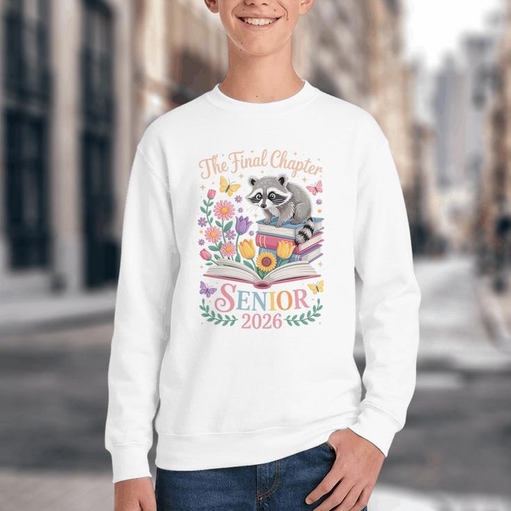 The Final Chapter Back To School Class Of 2026 Senior Premium Tri-Blend Youth Crewneck Sweatshirt The Final Chapter Back To School Class Of 2026 Senior Premium Tri-Blend Youth Crewneck Sweatshirt
