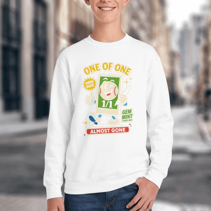 Hobby Trading Card Parody Humor 11 Baseball Cards Collector Premium Youth Crewneck Sweatshirt Hobby Trading Card Parody Humor 11 Baseball Cards Collector Premium Youth Crewneck Sweatshirt
