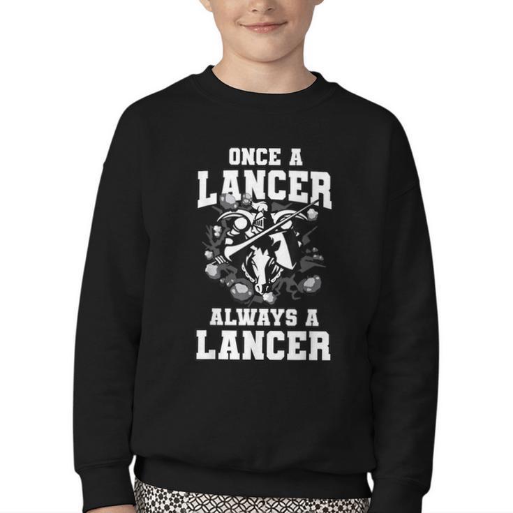 Always A Lancer Back To School Spirit Youth Crewneck Sweatshirt