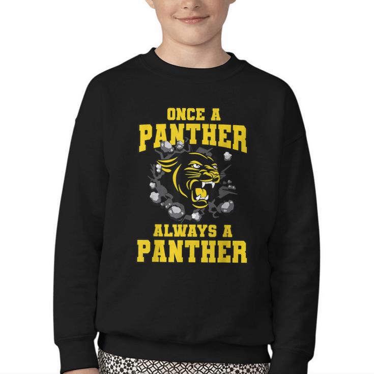 Always A Panther Back To School Spirit GY Youth Crewneck Sweatshirt