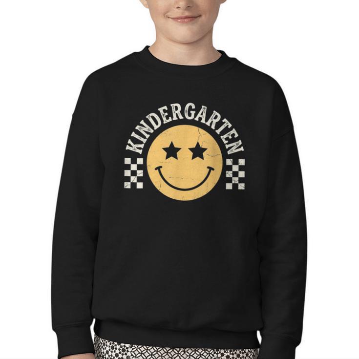 Back To School Kindergarten Kids Boys Girls Youth Crewneck Sweatshirt