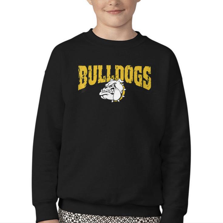 Bulldogs Back To School Spirit GY Youth Crewneck Sweatshirt