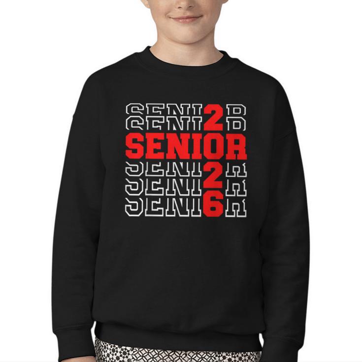 Class Of 2026 Senior Back To School 2026 Graduation 2026 Youth Crewneck Sweatshirt