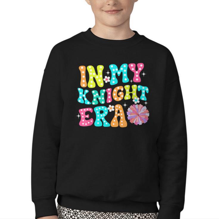 In My Knights Era Back To School Spirit Game Retro Groovy Youth Crewneck Sweatshirt In My Knights Era Back To School Spirit Game Retro Groovy Youth Crewneck Sweatshirt