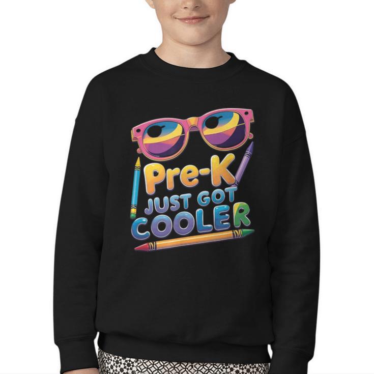 Pre K Back To School Shirt First Day Toddler Boys Girls Tee Youth Crewneck Sweatshirt