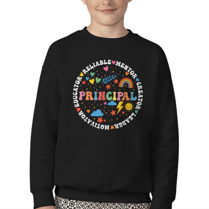 School Assistant Principal Back To School Men Women Youth Crewneck Sweatshirt