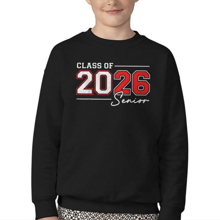 Senior 2026 Class Of 2026 Seniors Back To School 2026 Youth Crewneck Sweatshirt