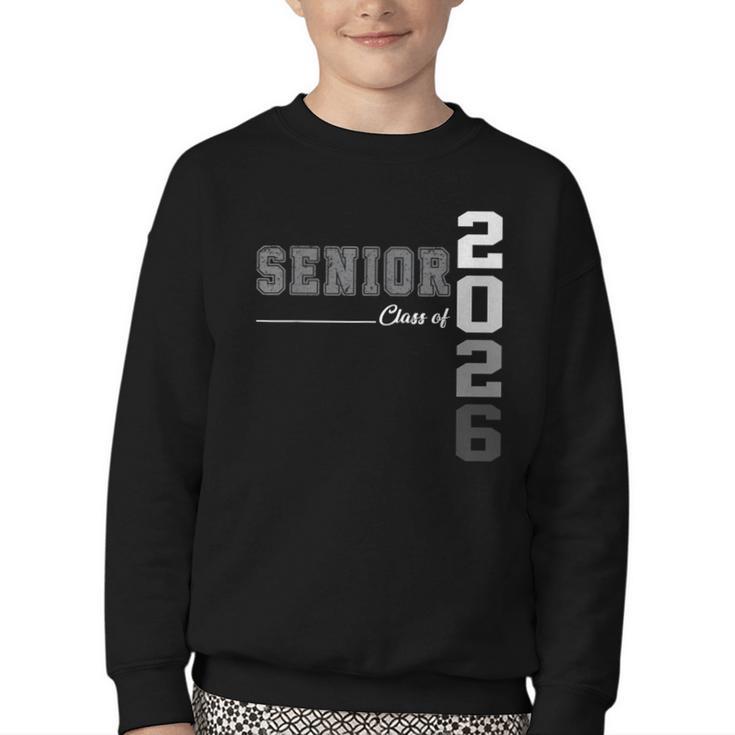 Senior Class Of 2026 Back To School Senior Graduation 2026 Youth Crewneck Sweatshirt