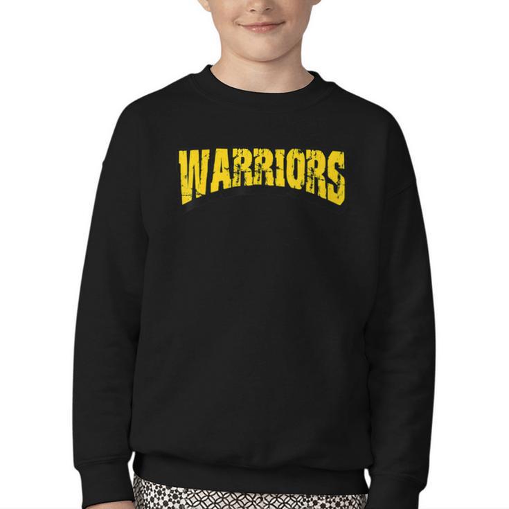 Warriors Back To School Spirit GY Youth Crewneck Sweatshirt