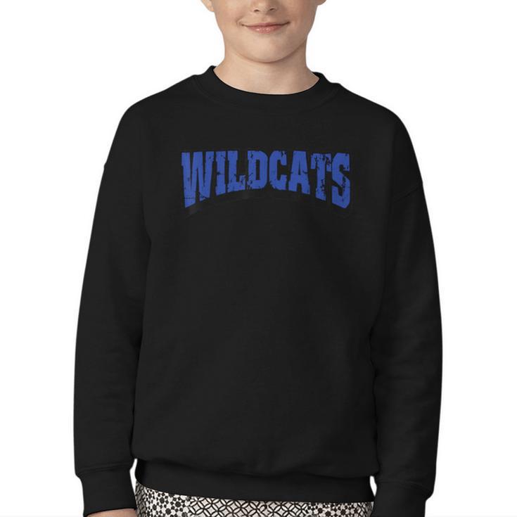 Wildcats Back To School Spirit B Youth Crewneck Sweatshirt