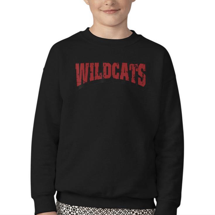 Wildcats Back To School Spirit M Youth Crewneck Sweatshirt
