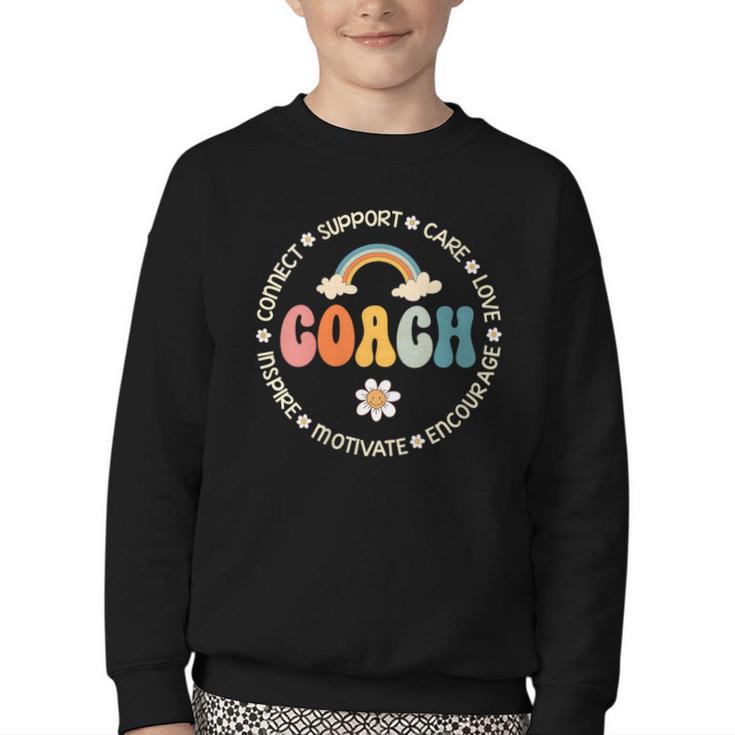 Women's Coach Appreciation Week Back To School Youth Crewneck Sweatshirt Women's Coach Appreciation Week Back To School Youth Crewneck Sweatshirt