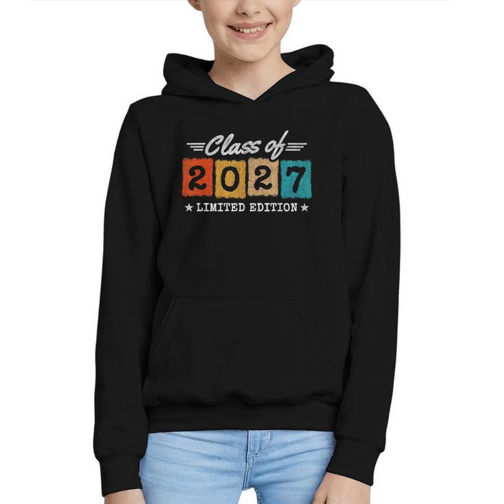 2027 Back To School Graduation Limited Edition Class Of 2027 Graphic Youth Hoodie