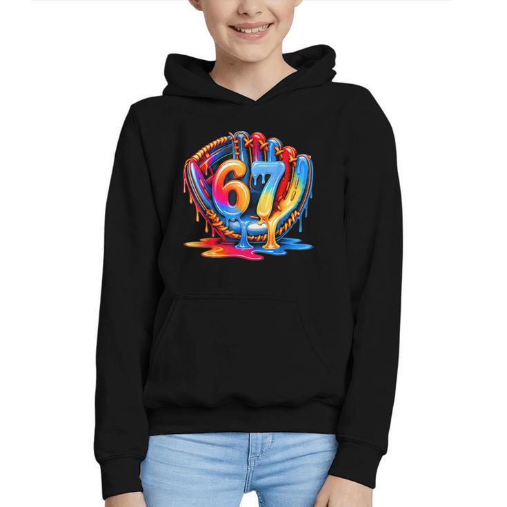67 Drip Baseball Life Style 101 Apparel Youth Drip Kids Meme Graphic Youth Hoodie