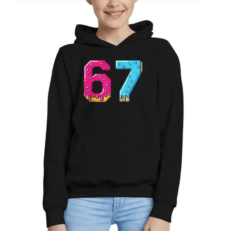 67 Shirt Baseball Life Style 101 Apparel Youth Drip Meme Graphic Youth Hoodie