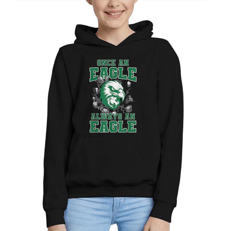 Always An Eagle Back To School Spirit G Graphic Youth Hoodie
