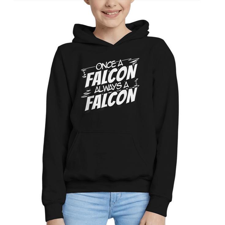 Always A Falcon Back To School Spirit Graphic Youth Hoodie