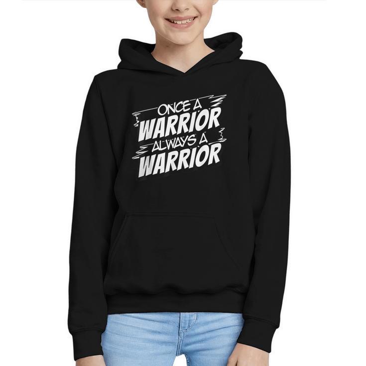 Always A Warrior Back To School Spirit Graphic Youth Hoodie