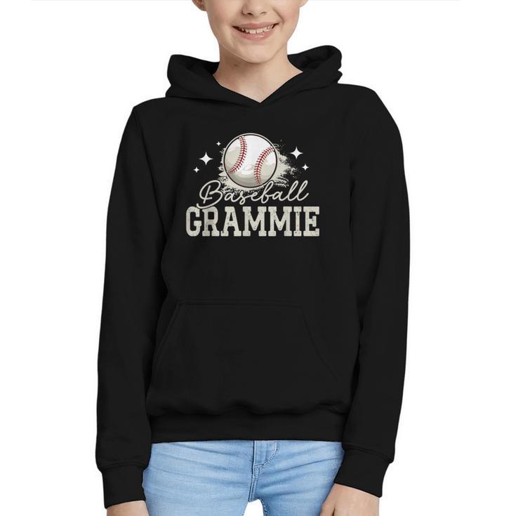 Baseball Grammie Sport Baseball Player Graphic Youth Hoodie