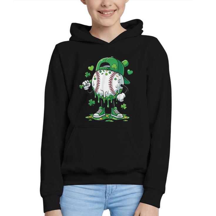 Baseball Icecream Apparel Youth Boy St Patrick's Day Graphic Youth Hoodie