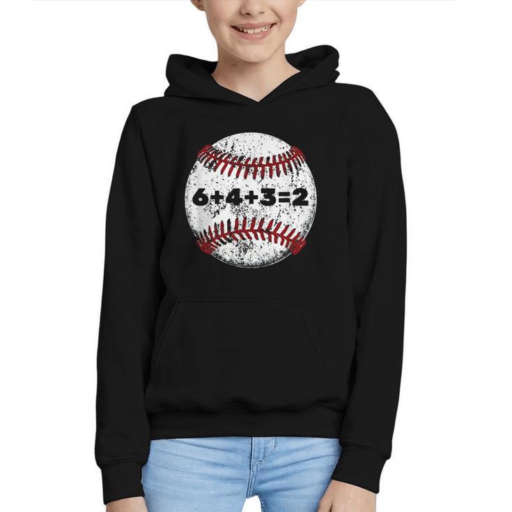 Baseball Red Stitches Sport Graphic 6432 Graphic Youth Hoodie