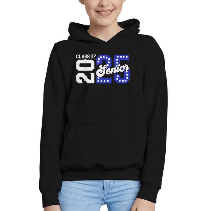 Class Of 2025 Senior 2025 Back To School Graduation Party Graphic Youth Hoodie