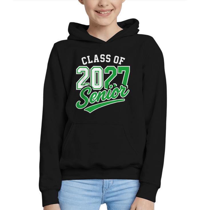 Class Of 2027 Senior 2027 Back To School Graduation 2027 Graphic Youth Hoodie