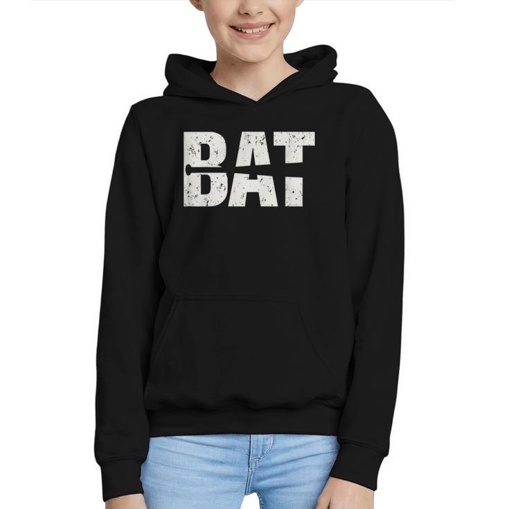 Cool Bat Dad Baseball Tee Women Kids Graphic Youth Hoodie
