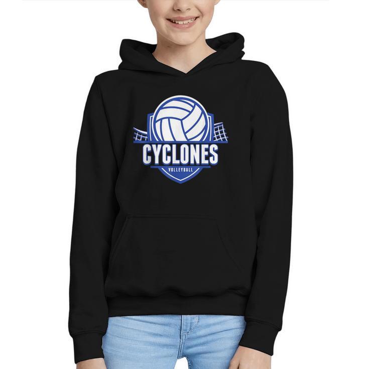Cyclones Volleyball Back To School Spirit B Graphic Youth Hoodie
