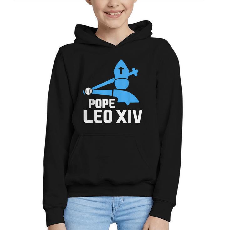 Da Pope Leo XIV Baseball Graphic Youth Hoodie