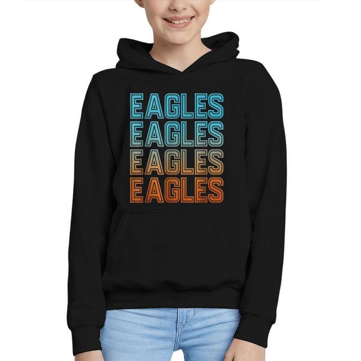 Eagle Mascot Back To School Spirit Kids Boys Girls Men Women Graphic Youth Hoodie