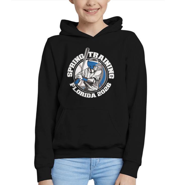 Florida Spring Trainings 2026 Baseball Grapefruit Cactus Graphic Youth Hoodie