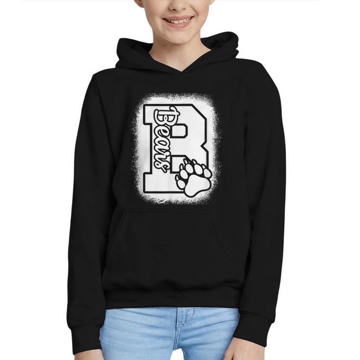 Go Cheer Bears High School Bears Back To School Spirit Graphic Youth Hoodie
