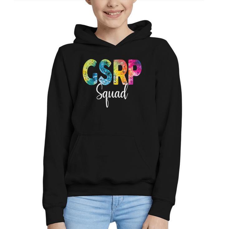 GSRP Squad Tie Dye Back To School Women Appreciation Graphic Youth Hoodie