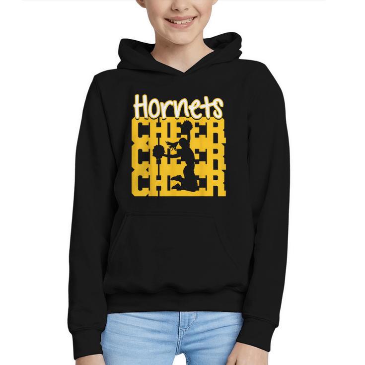Hornets Cheer Back To School Cheerleading Spirit GY Graphic Youth Hoodie