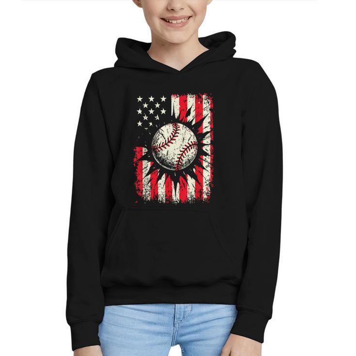 Ice Cream Baseball Drip Respect The Drip Youth Boy Baseball Graphic Youth Hoodie