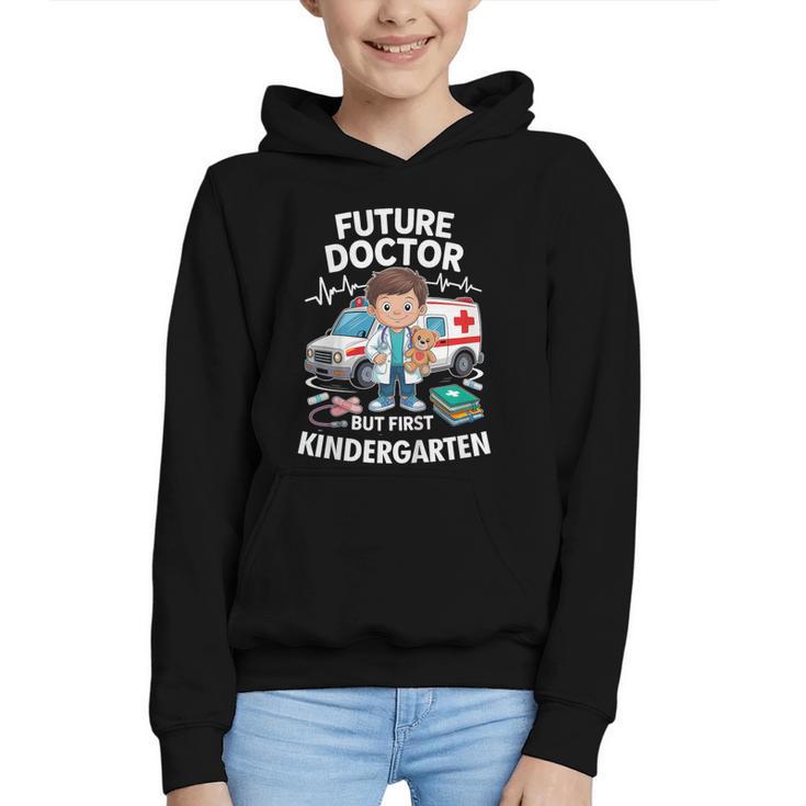 Kids Future Doctor Kindergarten Student Back To School Boy Kids Graphic Youth Hoodie