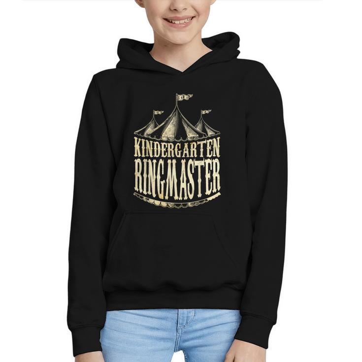 Kindergarten Ringmaster Carnival Back To School Circus Staff Graphic Youth Hoodie