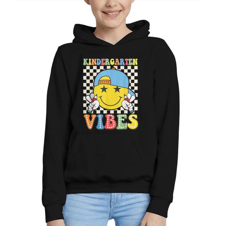 Kindergarten Vibes Kid Back To School Class Kindergarten Boy Graphic Youth Hoodie