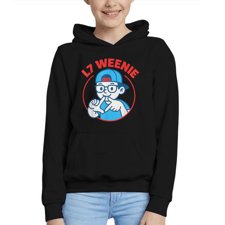 L7 Weenie Baseball Softball Graphic Youth Hoodie