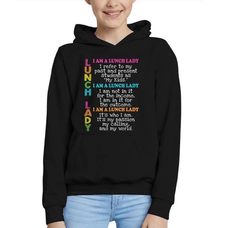 Lunch Hero Squad Lunch Ladies Cafeteria Crew Back To School Graphic Youth Hoodie