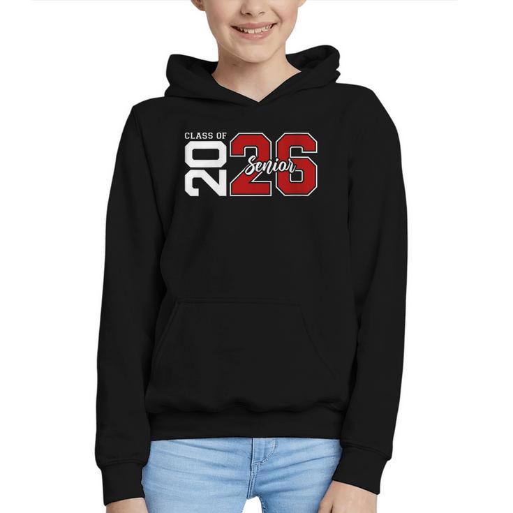Senior 2026 Class Of 2026 Back To School Men Women Graphic Youth Hoodie
