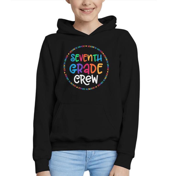 Seventh Grade Crew Back To School Matching Tee For 7th Grade Graphic Youth Hoodie